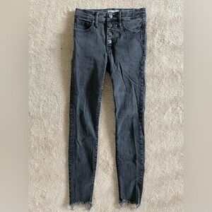 Madewell Black Skinny Jeans with Stretch Fit